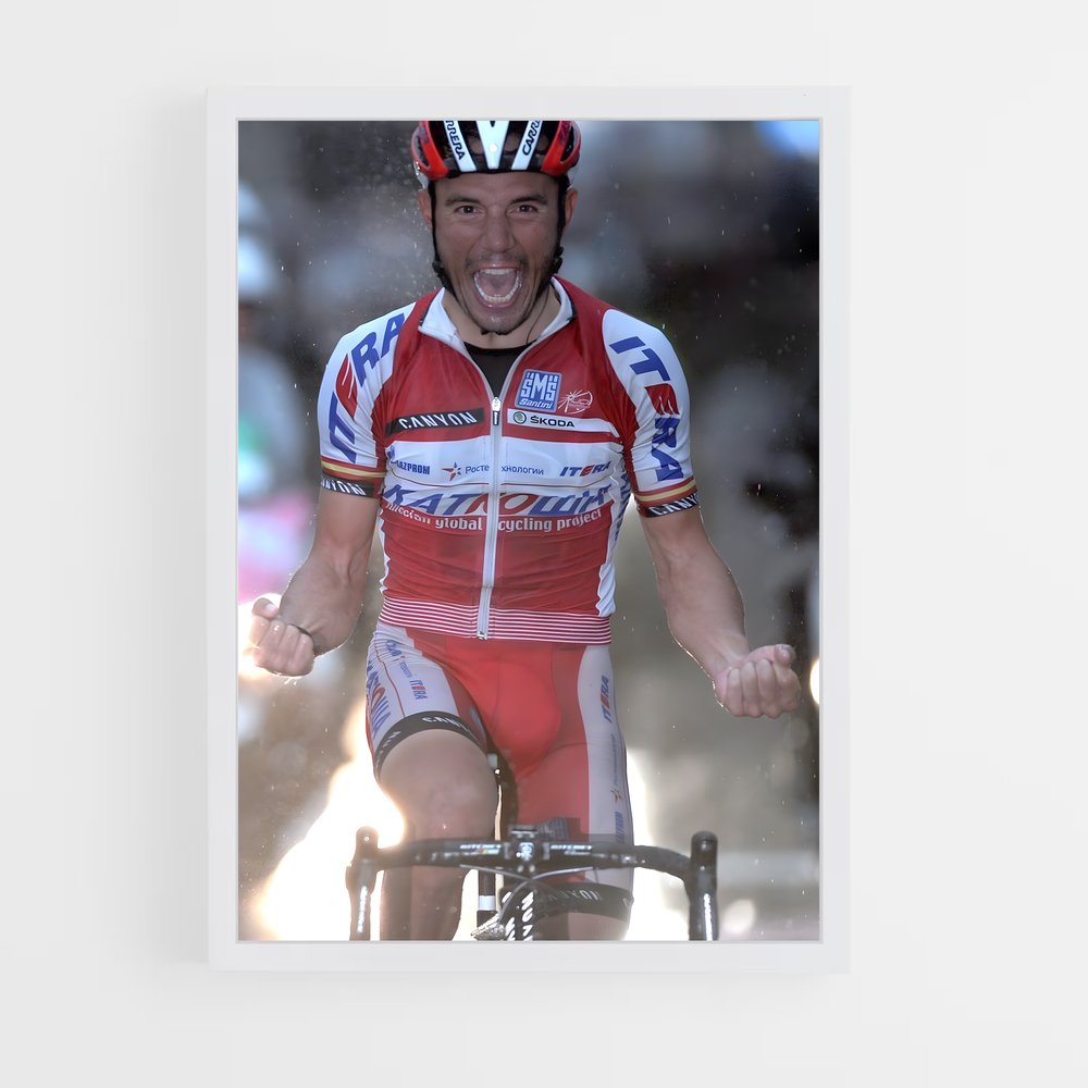 Poster Pluie et Pédales – affiche Cyclisme (vue 3)